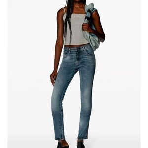 Diesel Women's Acid Wash Skinny Jeans
